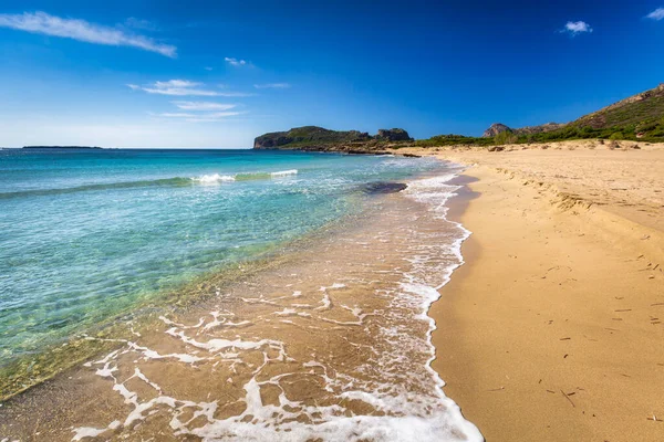 Hermosa Playa Falassarna Creta Grecia —  Fotos de Stock