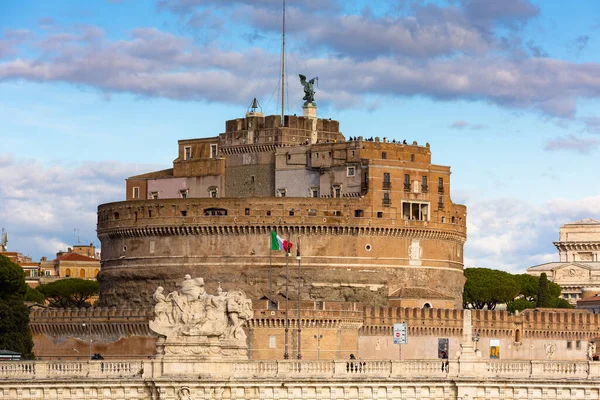 Architektura Hradu Anděla Římě Itálie — Stock fotografie