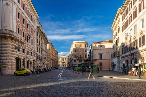 意大利罗马 2019年1月10日 罗马市中心与意大利司法宫的建筑 — 图库照片