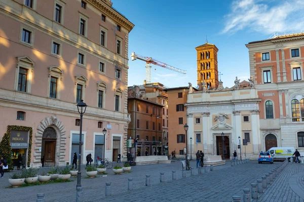 Rome Italy January 2019 Amazing Architecture Old Town Rome City — Stock Photo, Image