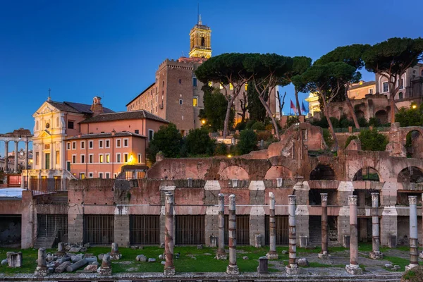 Ruins Forum Romanum Rome Dawn Italy — Stock Photo, Image