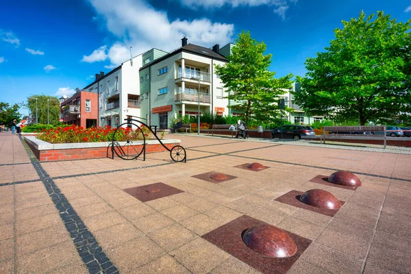 Pruszcz Gdanski Polonia Septiembre 2020 Hermoso Paisaje Del Centro Ciudad — Foto de Stock