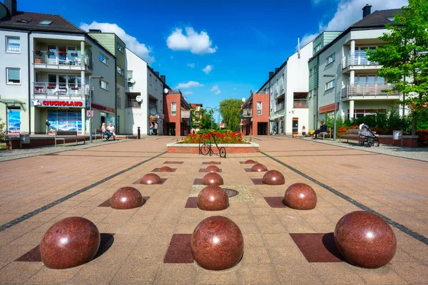 Pruszcz Gdanski Polen September 2020 Prachtige Omgeving Van Het Stadscentrum — Stockfoto