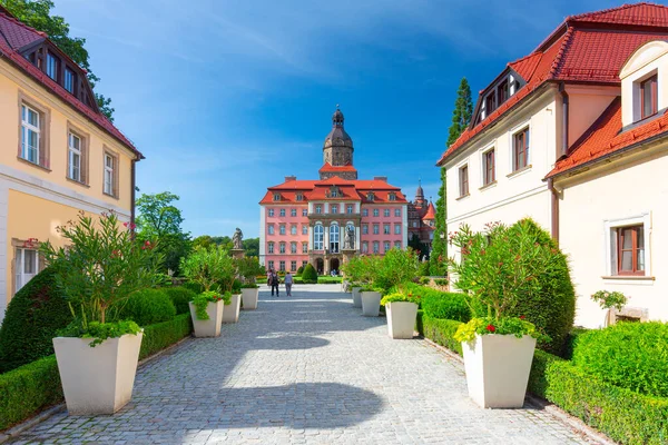 Walbrzych Polen September 2020 Schöne Architektur Der Burg Ksiaz Niederschlesien — Stockfoto