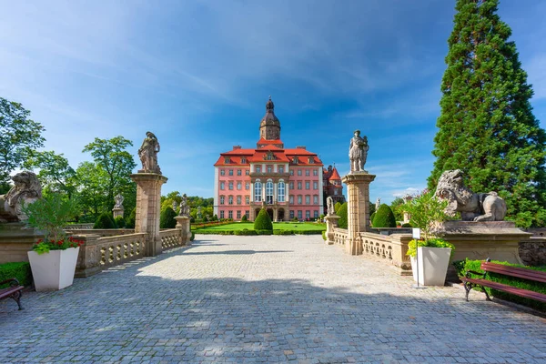 Walbrzych Polônia Setembro 2020 Bela Arquitetura Castelo Ksiaz Baixa Silésia — Fotografia de Stock
