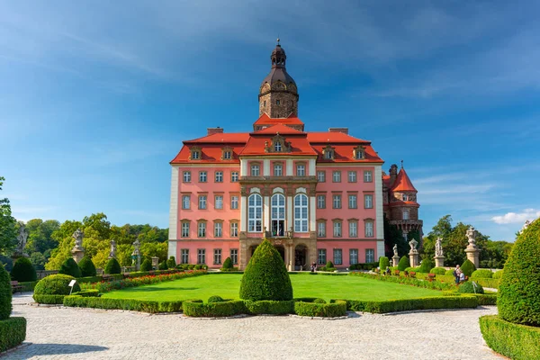 Walbrzych Polen September 2020 Vacker Arkitektur Ksiaz Slott Nedre Schlesien — Stockfoto