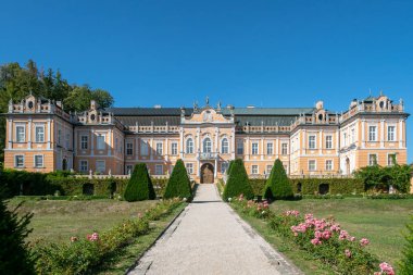 Chateau Nove Hrady. Chateau complex is being called Small Schonbrunn or Czech Versailles. Czech Republic clipart