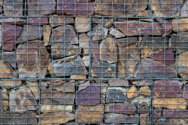 Stenmur Natursten Utomhus Bakgrund — Stockfoto