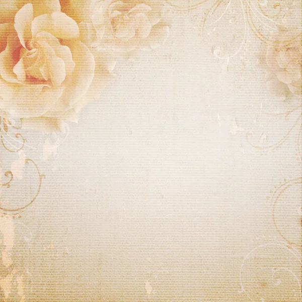 Grunge beige  wedding background Stock Image