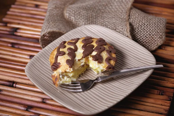 çikolata custard pie