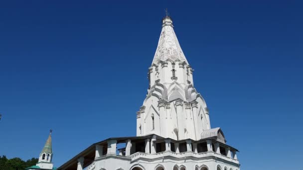 Moskau, russland - 22. Mai. 2018. Kirche der Himmelfahrt des Herrn — Stockvideo