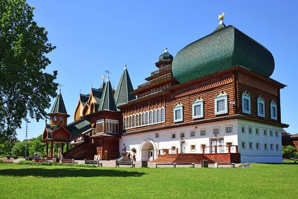 Moscou Rússia Maio 2018 Palácio Czar Alexei Mikhailovich Kolomenskoye — Fotografia de Stock