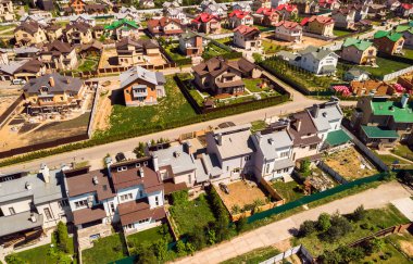 Yazlık köyü yakınlarında Moskova ' yukarıdan görüntüleyin