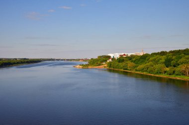 Oka Nehri Moskova Nehri, Rusya'nın kesiştiği yerde