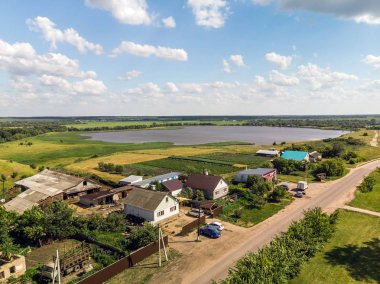 Rusya'nın tipik bir köyde