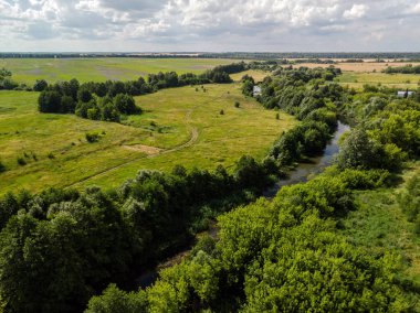 Rusya'nın orta şerit nehirde, il yatay