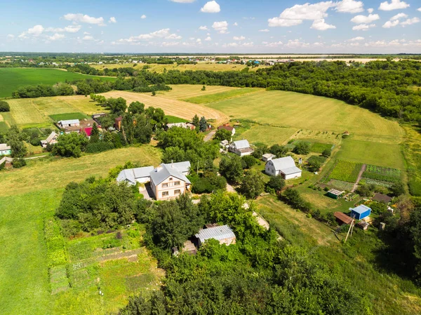 Yaz aylarında havadan fotoğraflandı Rus Köyü