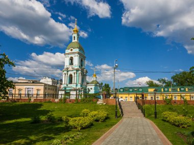 Trinity hayat veren Serebrians içinde Moskova, Rusya - 12 Mayıs, 2018.Church