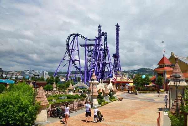 Sochi Russia June 2018 Attraction Quantum Leap Sochi Park Which — Stock Photo, Image