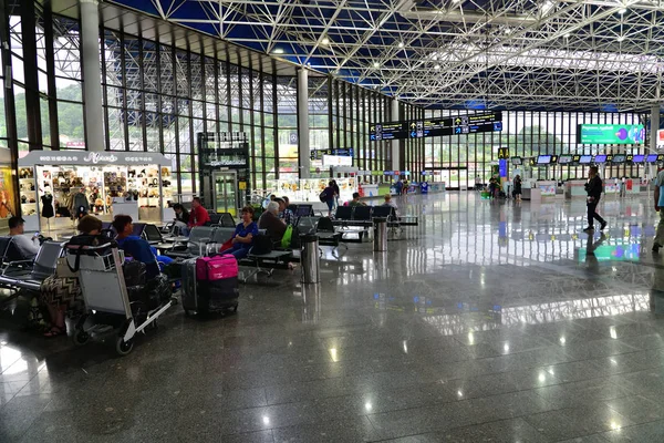 Sochi Rússia Junho 2018 Sala Espera Aeroporto Internacional Adler — Fotografia de Stock