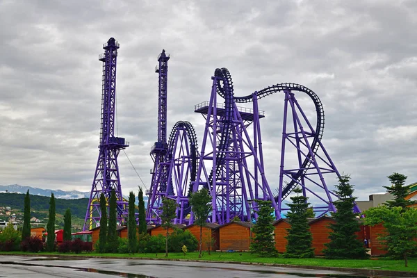 Sochi Russia May 2018 Attraction Quantum Leap Sochi Park Which — Stock Photo, Image