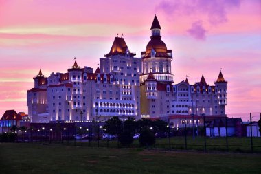 Sochi, Rusya Federasyonu - 29 Mayıs. 2018. Imereti Bay Adler içinde bir otel Bogatyr