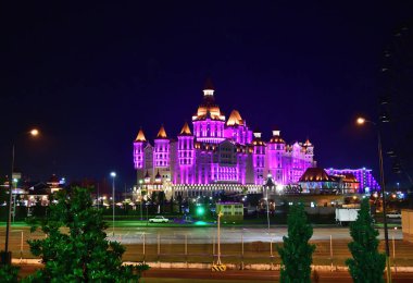 Sochi, Rusya Federasyonu - 29 Mayıs. 2018. Imereti Bay Adler içinde bir otel Bogatyr