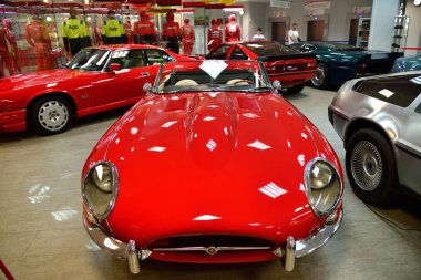 Sochi, Rusya Federasyonu - 30 Mayıs. 2018. auto Sports Museum autodrome ana tribün