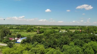 Kırsal alanlarda Orta Rusya doğası