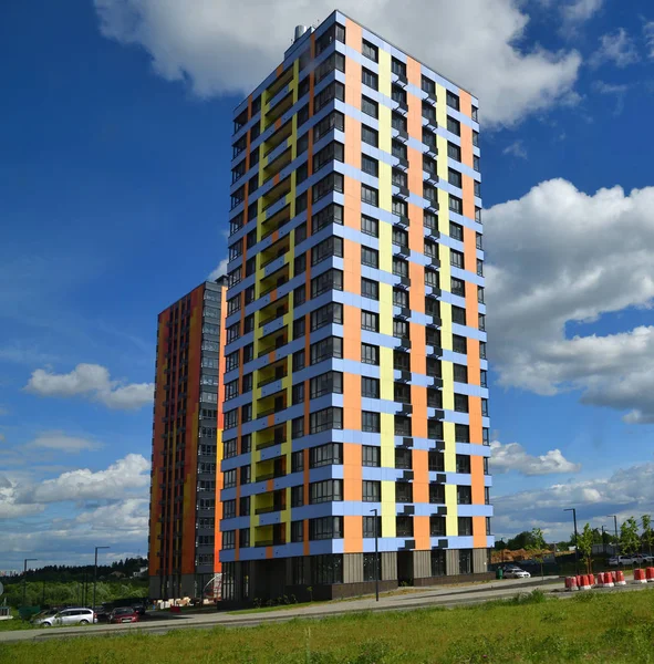 Moscú Rusia Junio 2018 Novyy Zelenograd Moderno Complejo Residencial Moscú —  Fotos de Stock