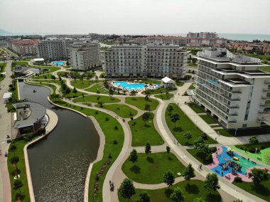 Sochi, Rusya Federasyonu - 31 Mayıs. 2018 Sochi bölge Park Hotel Adler de