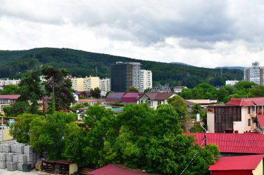 Sochi, Rusya Federasyonu - 2 Haziran. 2018. Khosta bölge Sochi şehir