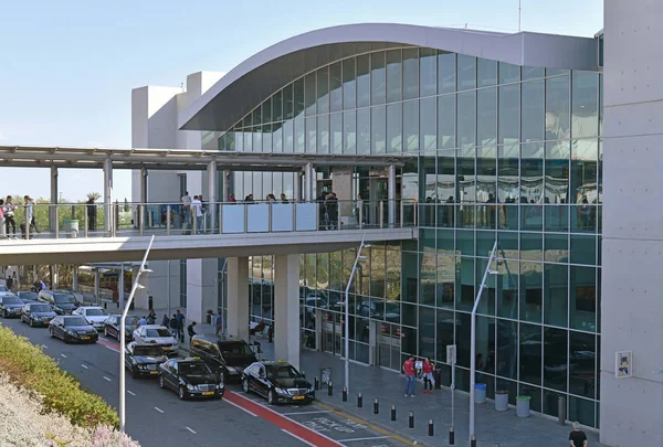 Larnaca, Cypern - 6 November. 2018. utseende för internationella flygplats — Stockfoto