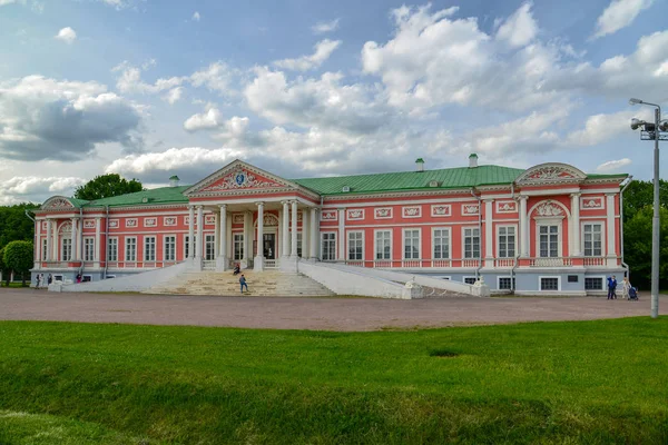 Moscou Rússia Junho 2016 Palácio Conde Sheremetev Propriedade Kuskovo — Fotografia de Stock
