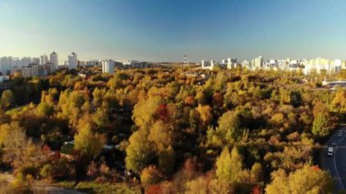 Uçuş Zelenograd Moskova Bölgesi Güz, Rusya üzerinde