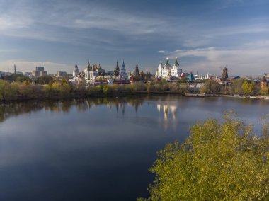 Izmailovo Moskova, Rusya Kremlin güzel görünümü