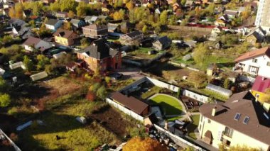 Köyde Moskova Bölgesi sonbahar, Rusya Federasyonu