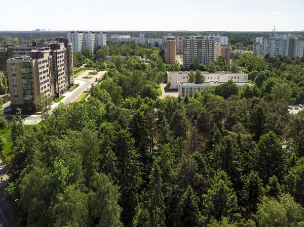 Зеленоградский административный район Москвы, экологически чистый
