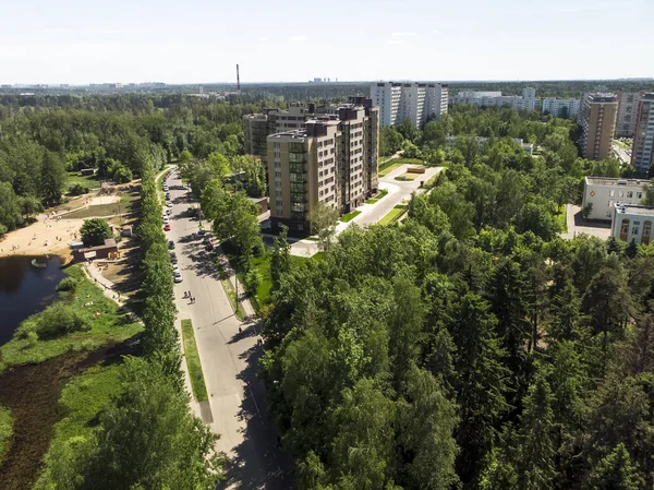 Distrito Administrativo Zelenograd Ecologicamente Limpo Moscou Rússia — Fotografia de Stock