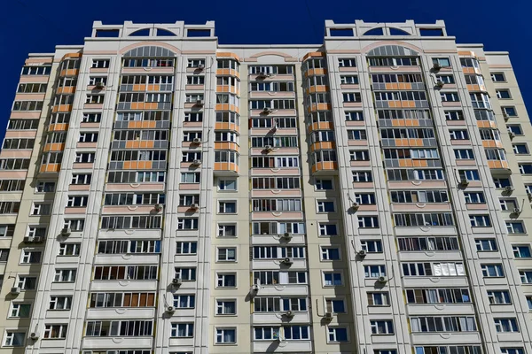 Typický Vícepodlažních Obytných Domů Rusku — Stock fotografie