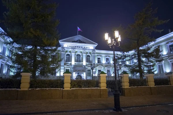 Νίζνι Νόβγκοροντ Ρωσία Νοεμβρίου 2015 Παλιό Κτίριο Του Επαρχιακού Δικαστηρίου — Φωτογραφία Αρχείου