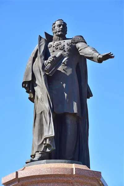 Moskau Russland Mai 2018 Monument Melnikov Der Erste Minister Der — Stockfoto