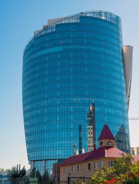 Khimki, Rusya Federasyonu - 10 Mayıs. 2018. iş merkezi Kantri park