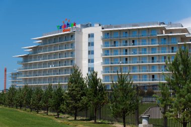 Sochi, Rusya Federasyonu - 2 Haziran. 2018 üç yıldızlı Sochi Park Otel Adler