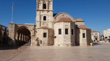 Larnaca, Kıbrıs - 2 Kasım. 2018. kilise St Lazarus. Müze