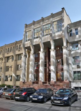 Voronej, Rusya Federasyonu - 23 Ağustos. 2018 Voronezh bölgesi için Rusya Federasyonu Merkez Bankası Genel Müdürlüğü