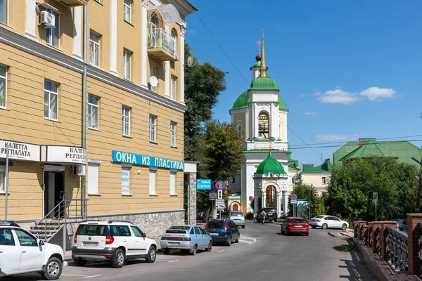 Iglesia Resurrección Calle Ordzhonikidze Voronezh Rusia —  Fotos de Stock