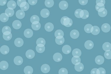 Mavi arka plan ile geometrik bir daire