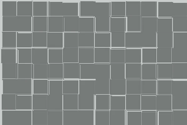 Streszczenie szary tło geometrycznych z kwadratów — Zdjęcie stockowe