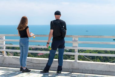Sochi görüntüleme platformu insanlar. Rusya
